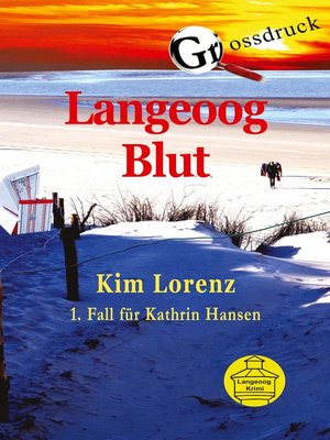cover image of Langeoog Blut Grossdruck